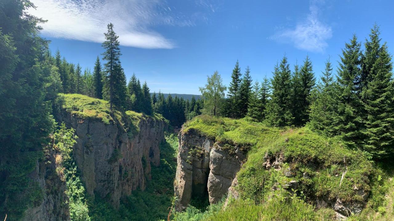 Apartman Jachymov Klinovec Bagian luar foto